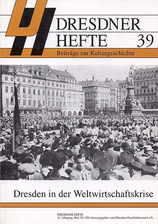 Dresden in der Weltwirtschaftskrise