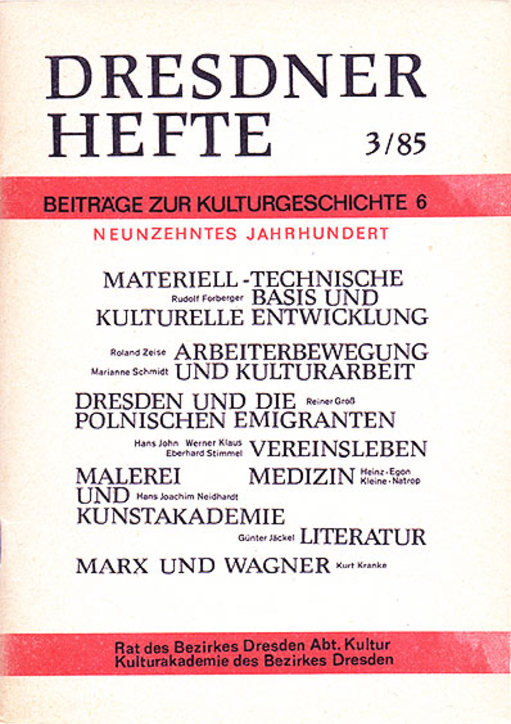 Neunzehntes Jahrhundert (Teil 2)