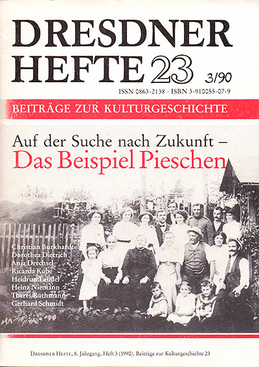 Auf der Suche nach Zukunft – Das Beispiel Pieschen (Entwicklungsaspekte eines Dresdner Arbeiterviertels) Auf der Suche nach Zukunft – Das Beispiel Pieschen (Entwicklungsaspekte eines Dresdner Arbeiterviertels)